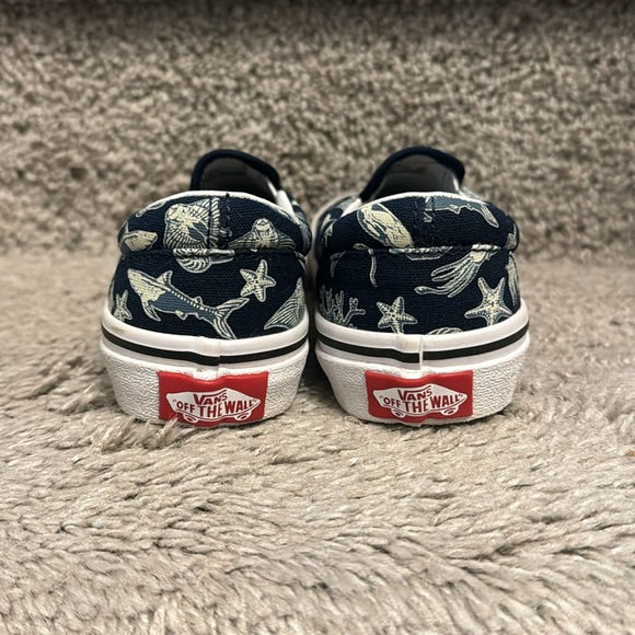 Vans Junior Classic Slip-On Shoes glow in the dark sea creatures - Picture 3 of 7